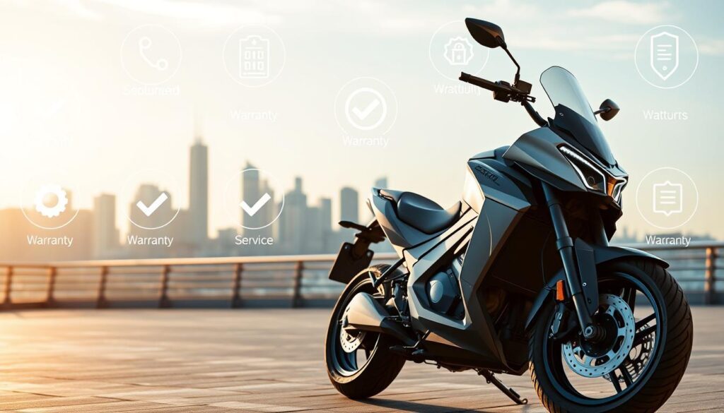 Electric motorcycle warranties