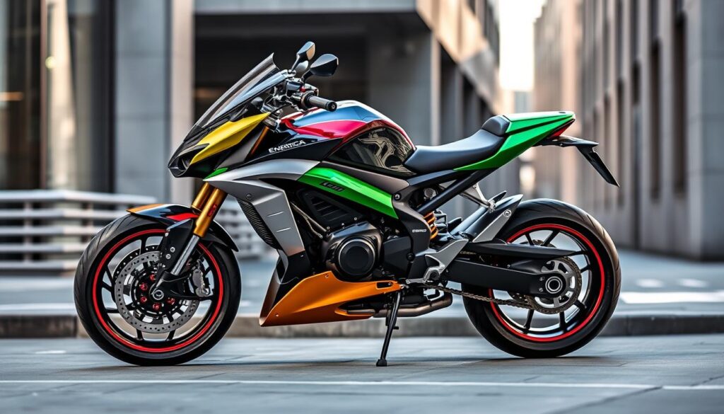 Energica Ego+ stylish electric motorcycle