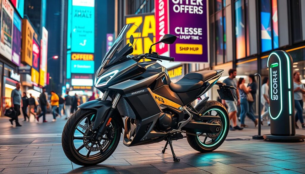 current electric motorcycle promotions