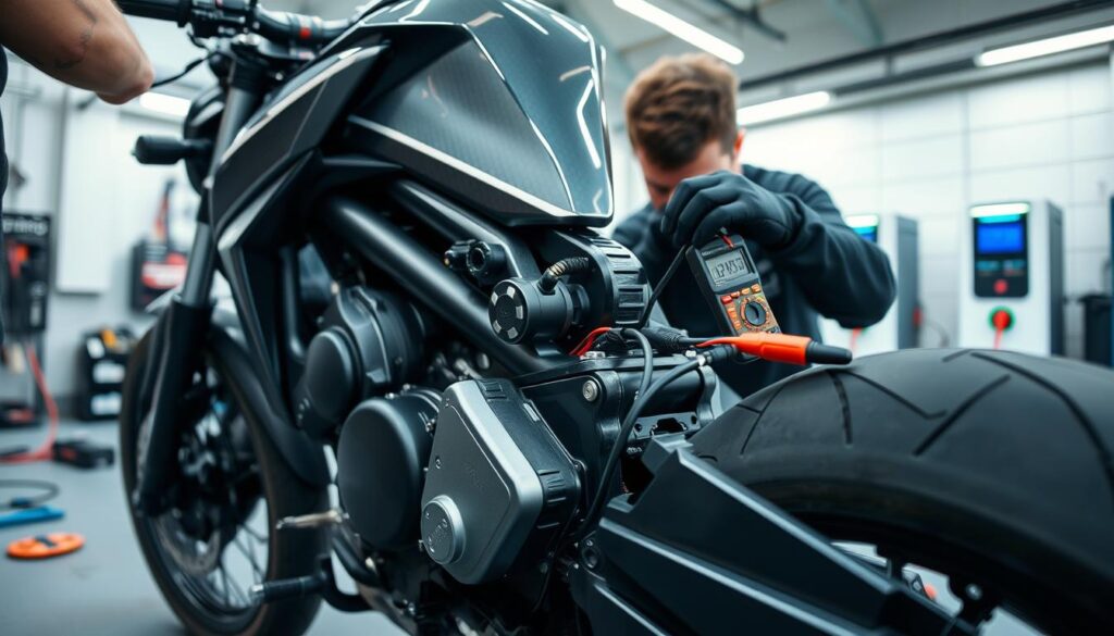 electric motorcycle maintenance