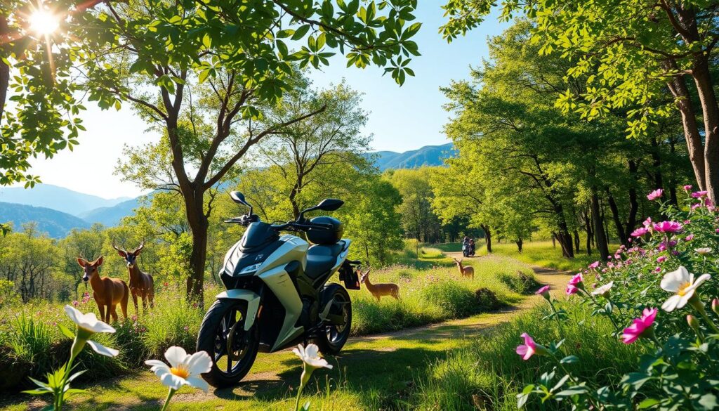 environmental benefits of electric motorcycles