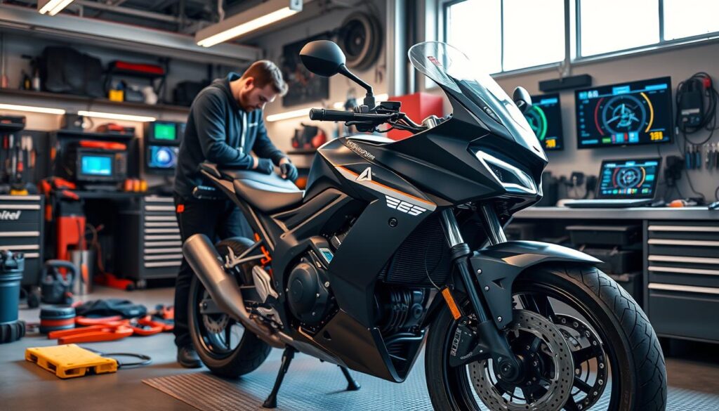 follow-up services for electric motorcycles