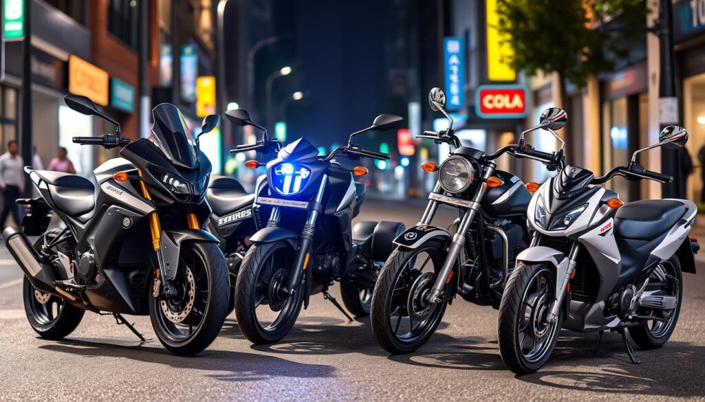 types of electric motorcycles